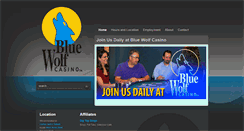 Desktop Screenshot of bluewolfcasino.org