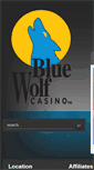 Mobile Screenshot of bluewolfcasino.org